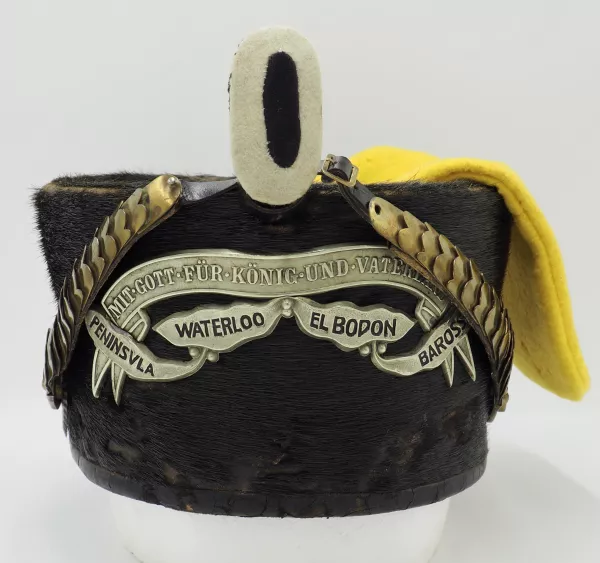 Prussian 15th Hussar Enlisted Fur Busby Visuel 1 principal
